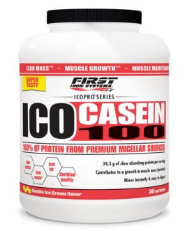 Ico Caseine 100-Proteine diffusion lente-First Iron Systems