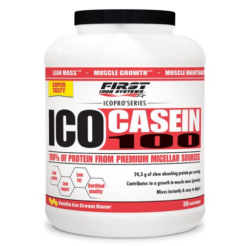 Ico Caseine 100-Proteine diffusion lente-First Iron Systems