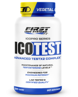 Icotest Advanced Test X2 Complex 120 gélules (stimulateur anabolique)