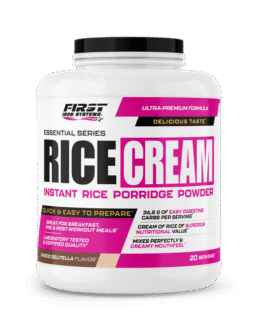 Rice cream-Proteine-Végan-First Iron Systems